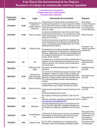 Agenda Marzo Paysandu 2021 PDF