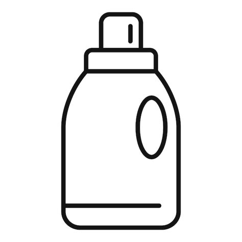 Premium Vector Laundry Detergent Bottle Icon Representing Cleaning