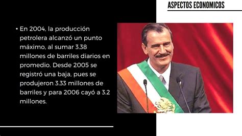 Sexenio De Vicente Fox Youtube