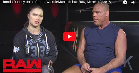 Video Ronda Rousey Brought To Tears During WWE Interview MMAmania