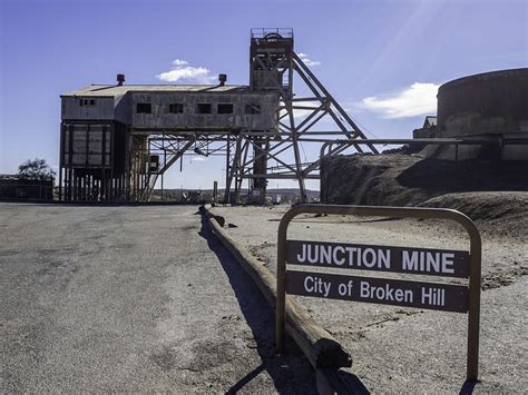 17 Old Junction Mine And Lookout Over North Mine Broken Hill Nsw