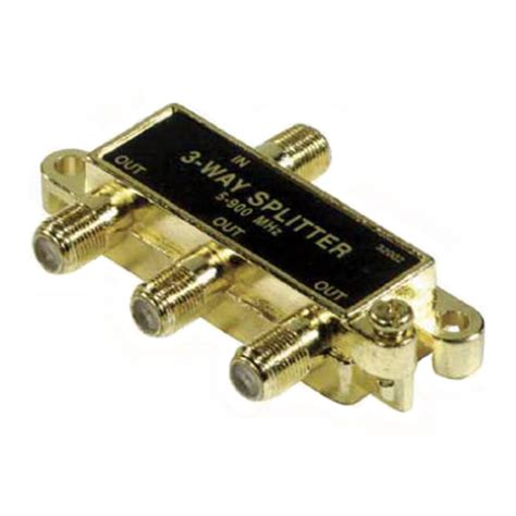 Way Mhz Horizonal Satellite Catv Splitter China Catv Splitter