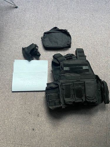 Black Plate Carrier And Kit Gear Airsoft Forums Uk