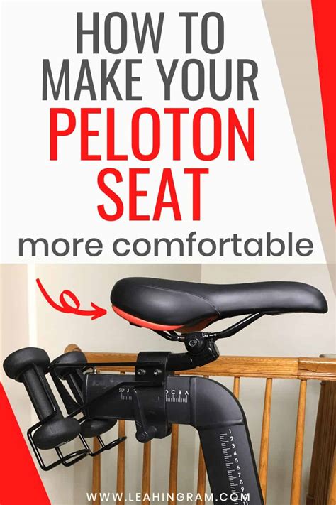 peloton seat more comfortable 2 - Leah Ingram