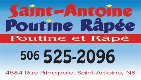 Le Ptit Coin Acadien Poutine Râpée Saint Antoine Poutine Râpée Inc