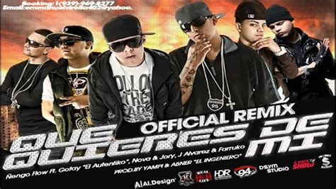 Que Quieres De Mi Official Remix Letra YouTube