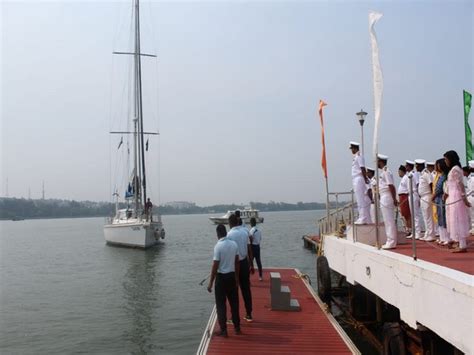 Insv Tarini With Women Officers Returns To Goa After Expedition To