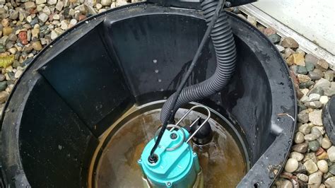 Exterior Sump Pump System