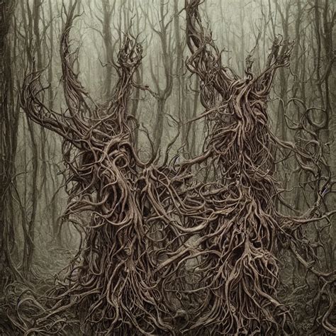 Realistic Detailed Image Of Shub Niggurath In The Stable Diffusion