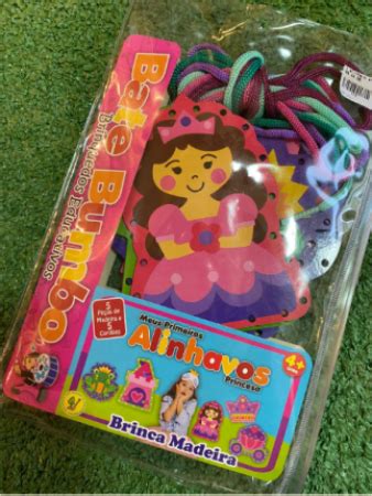 Meus Primeiros Alinhavos Princesa Bate Bumbo I Madu Brinquedos