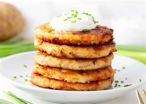 Leftover Mashed Potato Pancakes - I Heart Naptime