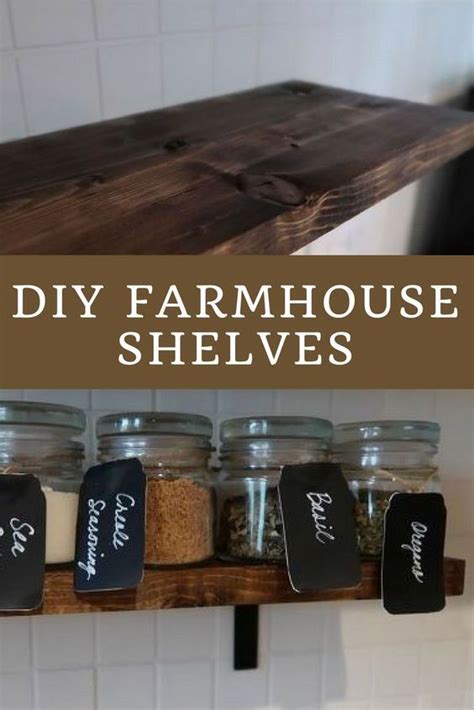 Diy Farmhouse Shelves Under 10 Maybe Even Less Do This To Get