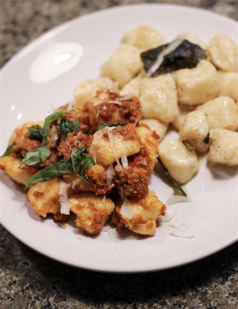 Sous Vide Ricotta Gnocchi