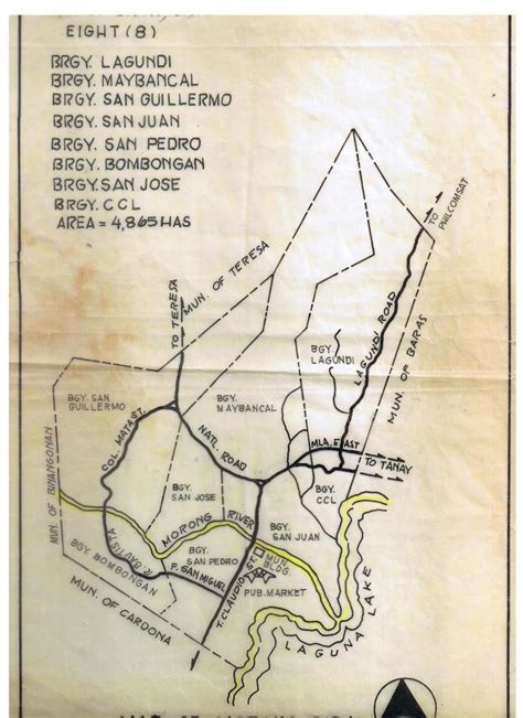 1959 Very Rare Large Rizal Province Map Philippines Metro 40 Off