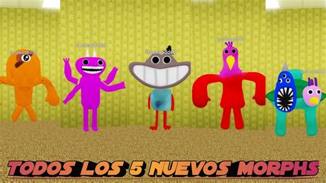 Todos Los Nuevos Morphs Backrooms Morphs Youtube