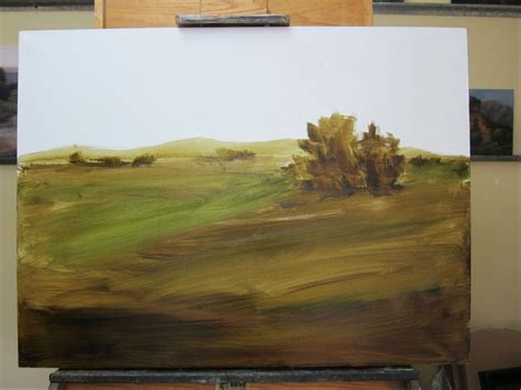 "Autumn Field" - An Oil Painting Demonstration•Art Instruction Blog