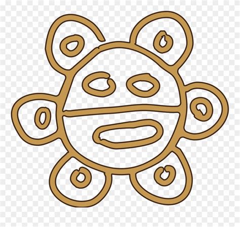 Taino Symbol - Taino Sun Transparent Clipart (#1878501) - PinClipart