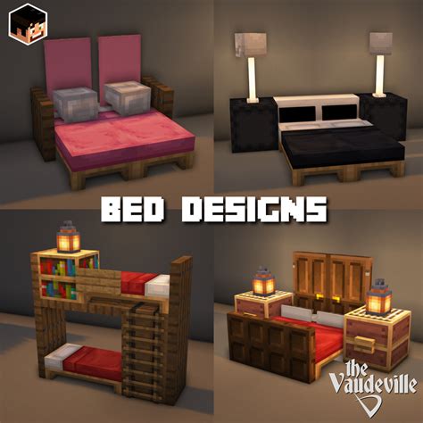 Minecraft Bed Designs Minecraft Map