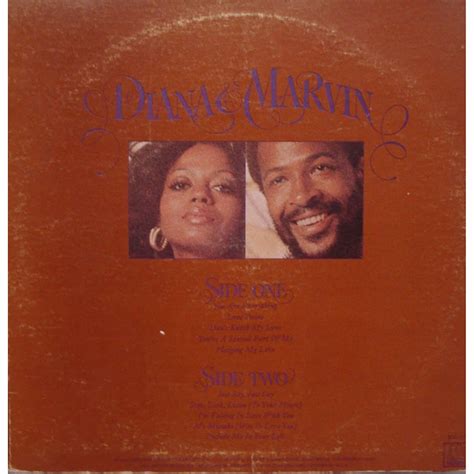 Diana Ross And Marvin Gaye Diana And Marvin Vinyl Lp 1973 Us Original Hhv