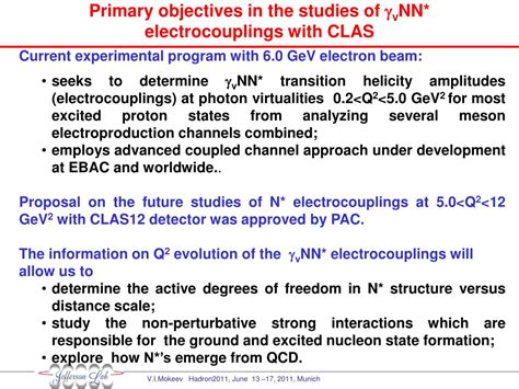 Ppt Nucleon Resonance Electrocouplings From Clas Data On Pion