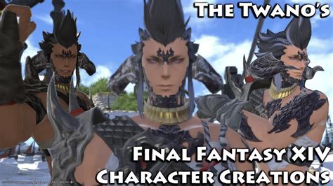 Final Fantasy XIV - Character Creation (Male Au Ra) #1 - YouTube