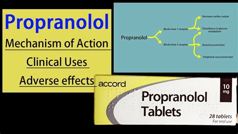 Propranolol Pharmacology Mechanism Of Action Clinical Uses Adverse