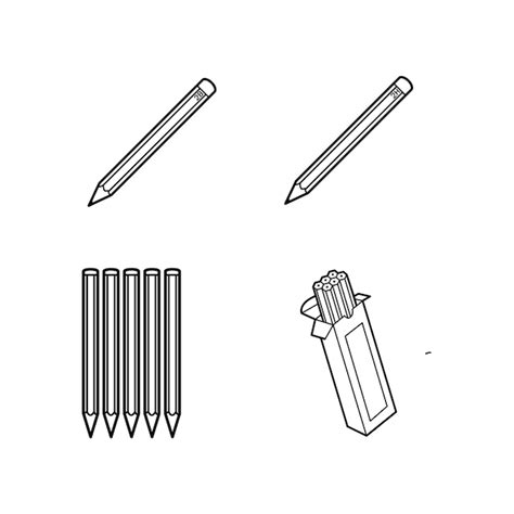 Premium Vector Pencil Icon