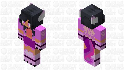 aphmau pink wolf Minecraft Skin