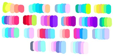 Fav Color Palettes 2 By Kb Gamerartist On Deviantart