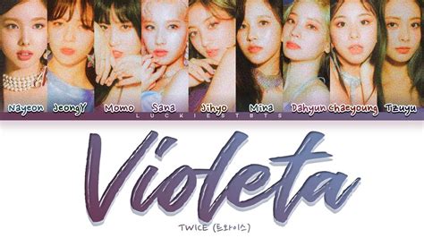 How Would TWICE Sing Violeta IZ ONE LYRICS LINE DISTRIBUTION FM