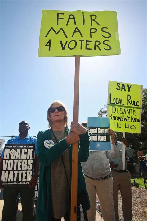 Desantis Pushes Redistricting Map That Splits Up Black Voters Good