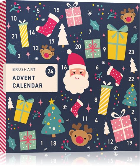 Brushart Kids Holiday Collection Advent Calendar Calendar De Crăciun