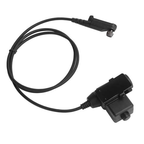 Adaptateur De Casque Ptt U Avec Clips M Talliques Pour Hytera Pd