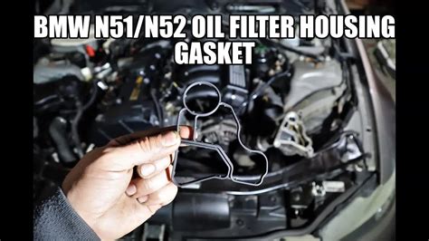 How To Replace A Bmw N20 N26 Oil Filter Housing Gasket Bmw