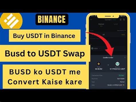 Busd To Usdt Binance Convert Busd To Usdt Binance Change Busd To