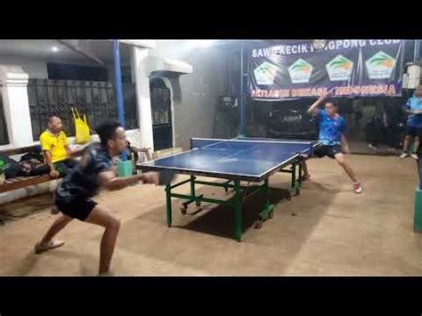 Big Match Sesama Atlit Porda Indonesia Timur Audi Sulut Vs Hendra