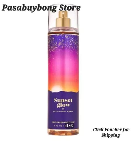 Bath Body Works Sunset Glow Mist 236ml Dubai Mall Boutique UAE