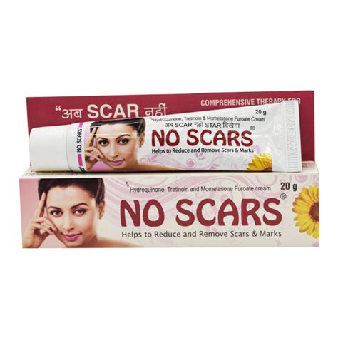 NO Scars Cream 20gm : Price, Uses, Side Effects | Netmeds