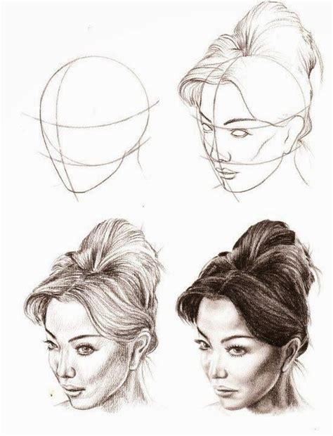 Comment Apprendre Dessiner Un Portrait Au Crayon Drawing Tutorial