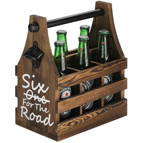 Porta Cerveza Personalizado Hechoenmadera