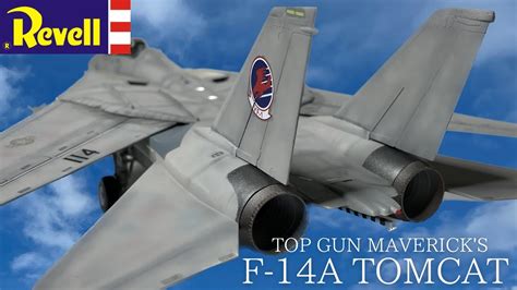 Revell Top Gun 1 48 Maverick’s F 14a Tomcat Scale Model Aircraft Full Build Youtube