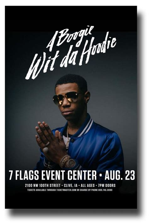 A Boogie Wit Da Hoodie Concert Setlist 2024 Vikky Jerrilyn