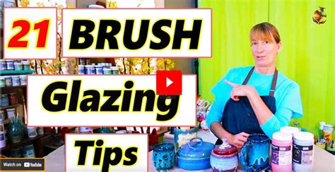 How To Brush Glaze Pottery Tips Tools And Ideas Pottery Crafters