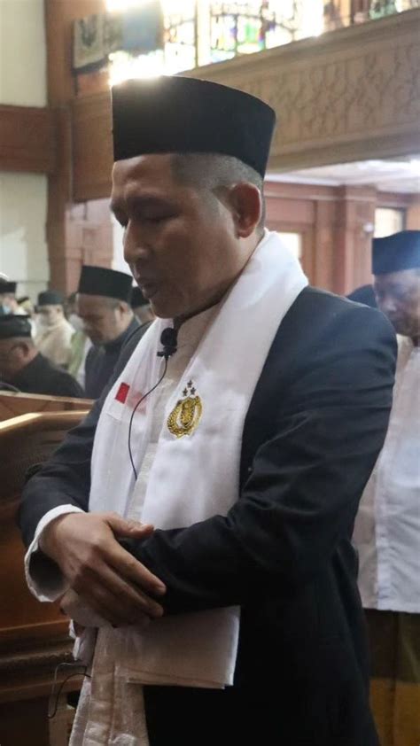 Merdunya Suara Kapolres Depok Kombes Ahmad Fuady Lantunkan Selawat