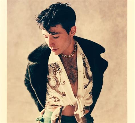 We Re Obsessed With Ezra Miller S Gender Bending Editorial Shoot Preen Ph