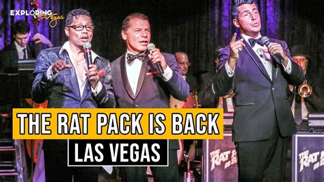 The Rat Pack Is Back Las Vegas Tribute Show Youtube