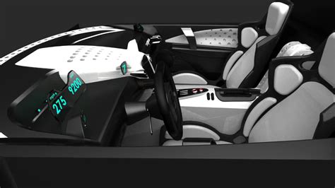 SSC Tuatara: interior preview - Car Body Design