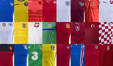 Guia Da Eurocopa Conhe A Os Uniformes Das Sele Es Do Torneio Na