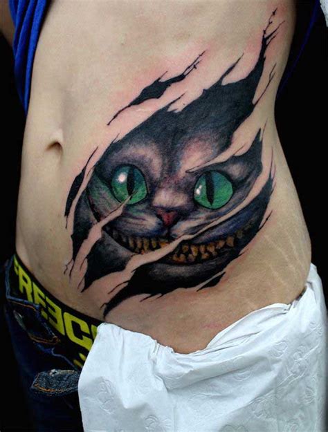 Aprender Sobre 33 Imagem Tatuagem Gato Da Alice Br Thptnganamst Edu Vn