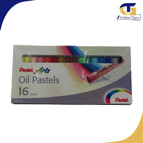 Pentel Arts Oil Pastels Colours Golden Tiger Stationery Store